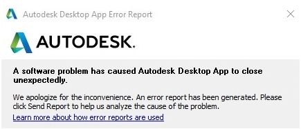 A software Autodesk Desktop App