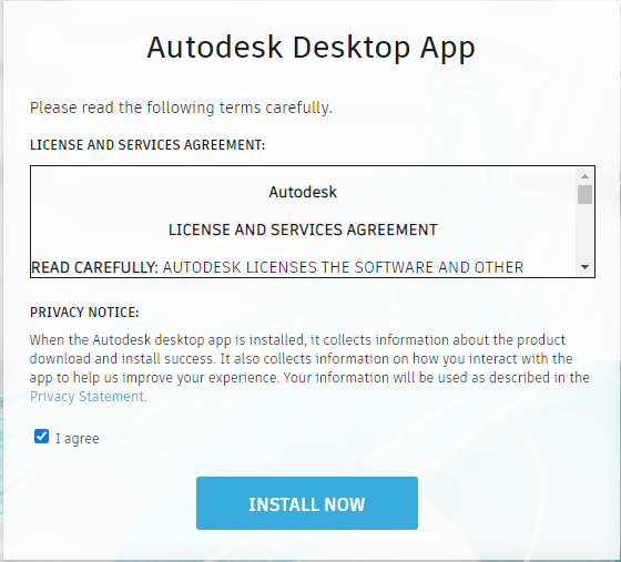 Autodesk Desktop App Installer