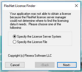 FlexNet License Finder