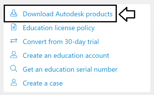 download autodesk products