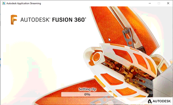 fusion 360 setting up